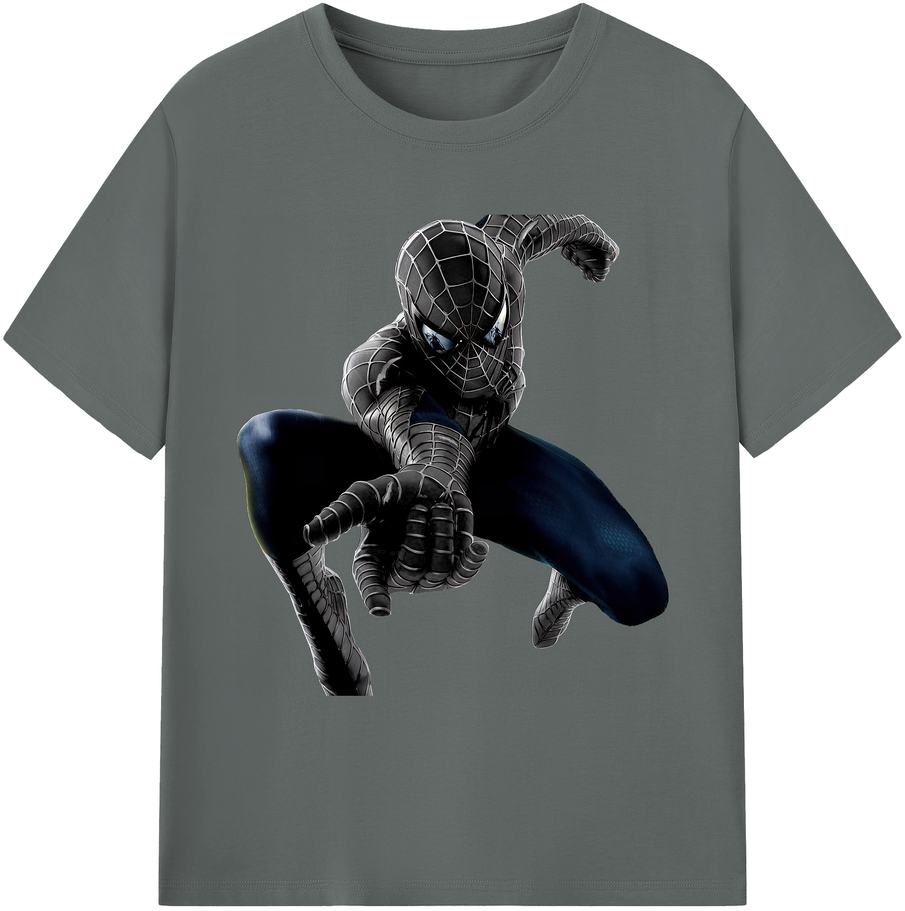（画像用） Spider Man スパイダーマン 綿100％ メンズ半袖Tシャツ｜肌触りやわらか＆通気性
